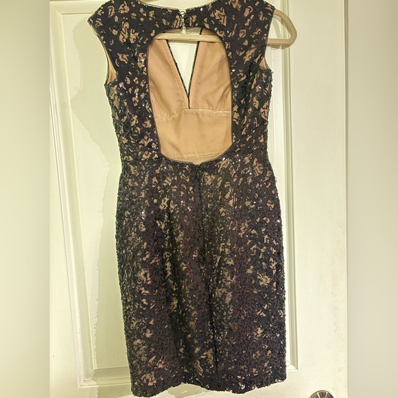 BCBG open back black dress 4 - Picture 2 of 3